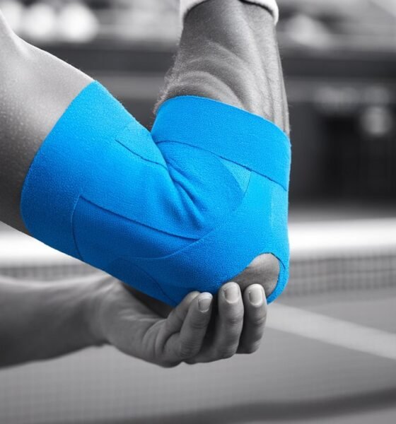 KT Tape for tennis elbow