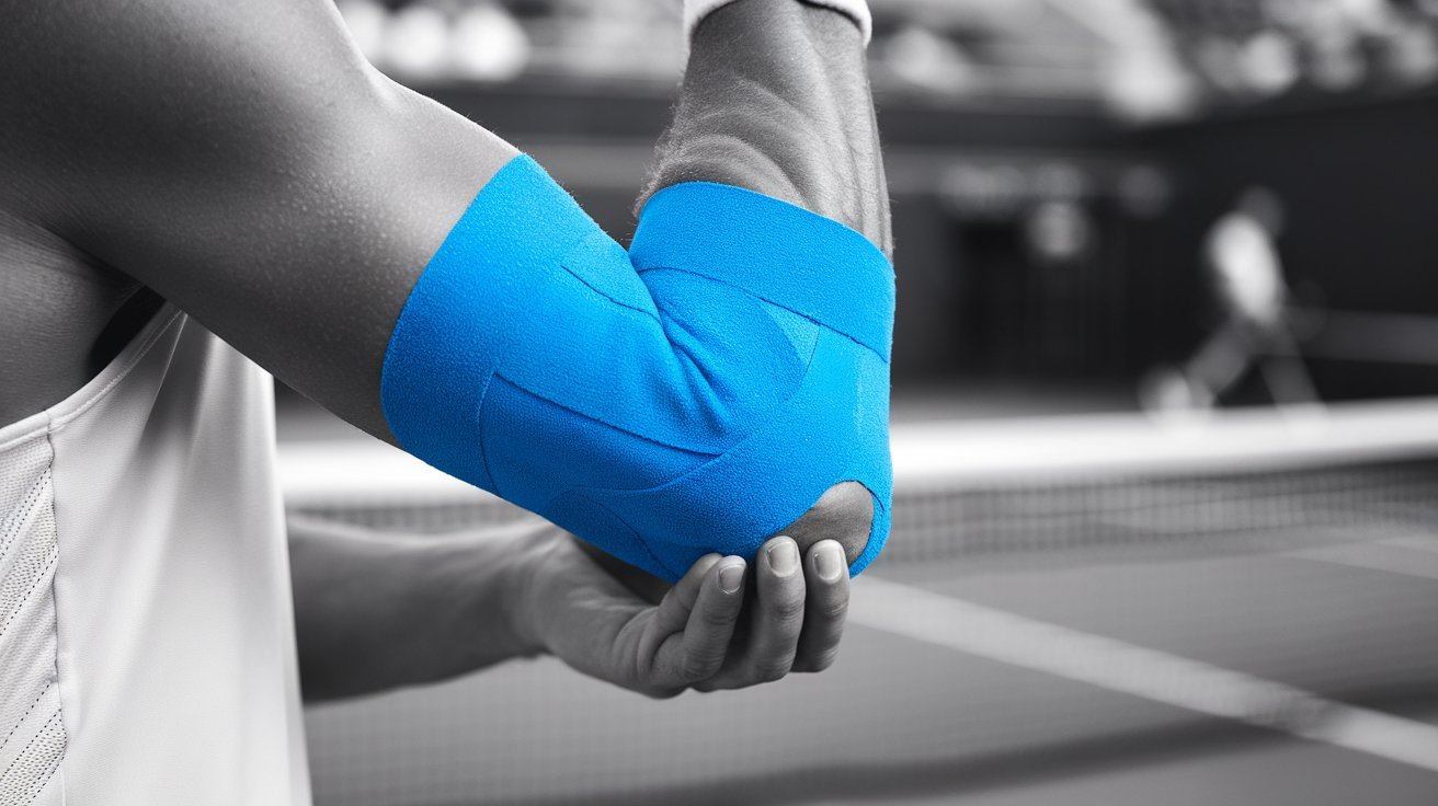 KT Tape for tennis elbow