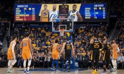 Golden State Warriors vs Utah Jazz match player stats