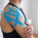 KT tape for shoulder rotator cuff