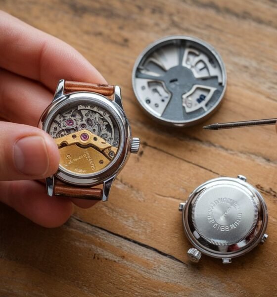 how to change a watch battery