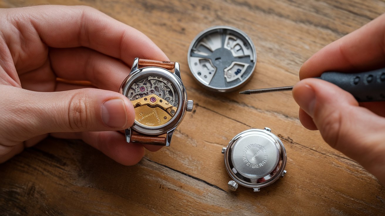 how to change a watch battery
